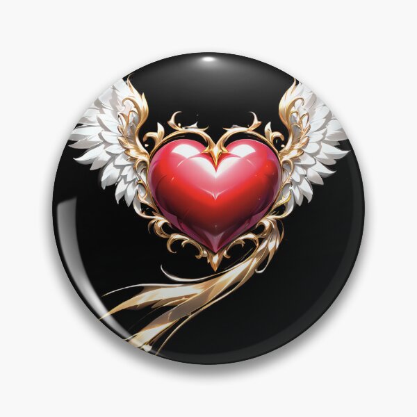 Item preview, A Heart of Dreams Beneath Angel Wings. designed and sold by MissYouONLY.