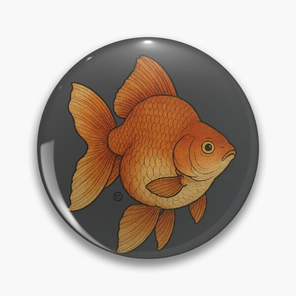 Item preview, Ryukin Goldfish - Japanese Goldfish - Vintage Japanese Style Kingyo designed and sold by Kabuji Store.