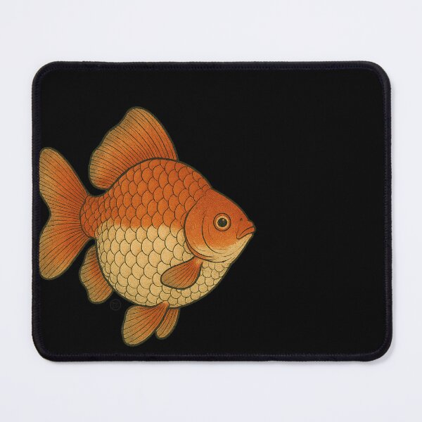 Item preview, Pearlscale Goldfish - Japanese Goldfish - Vintage Japanese Style Kingyo designed and sold by Kabuji Store.