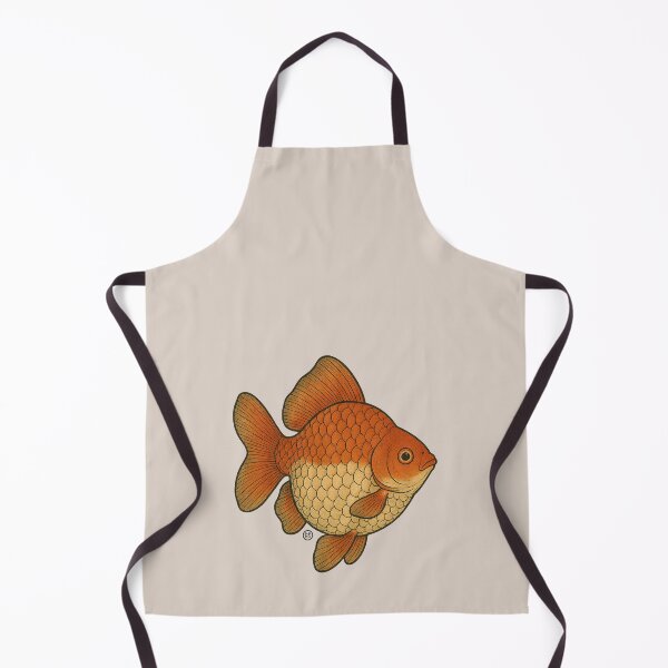 Item preview, Pearlscale Goldfish - Japanese Goldfish - Vintage Japanese Style Kingyo designed and sold by Kabuji Store.