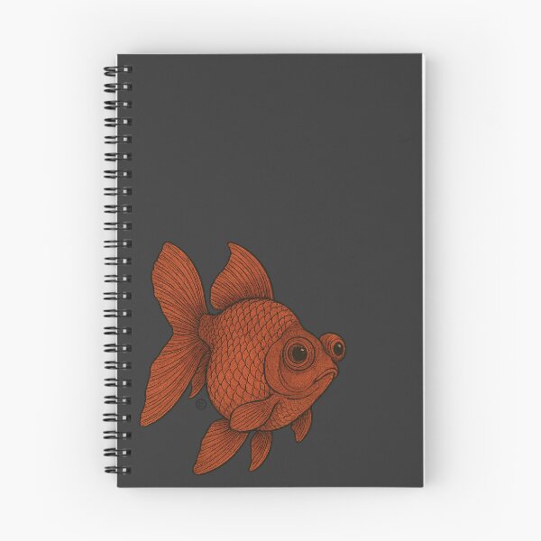 Item preview, Red Moor Goldfish - Japanese Goldfish - Vintage Japanese Style Kingyo designed and sold by Kabuji Store.