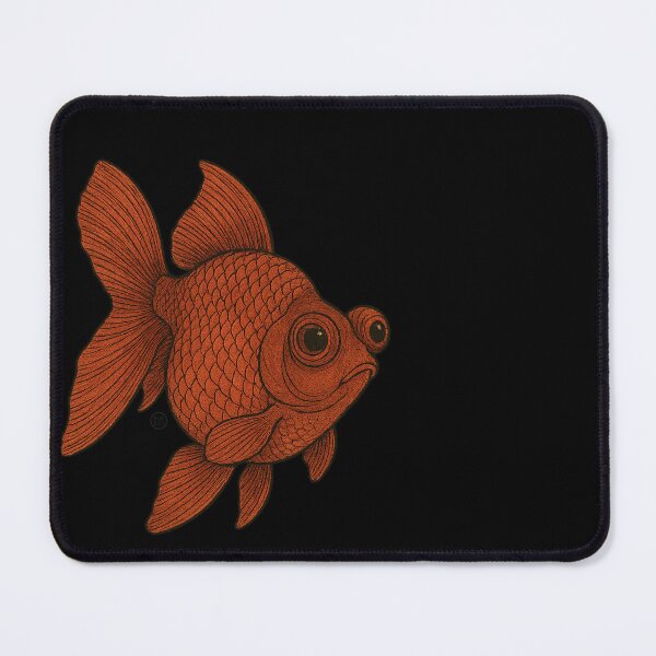 Item preview, Red Moor Goldfish - Japanese Goldfish - Vintage Japanese Style Kingyo designed and sold by Kabuji Store.