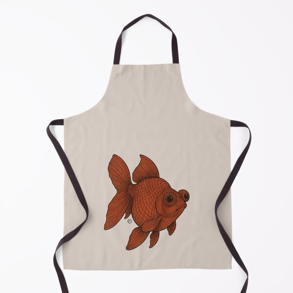 Item preview, Red Moor Goldfish - Japanese Goldfish - Vintage Japanese Style Kingyo designed and sold by Kabuji Store.