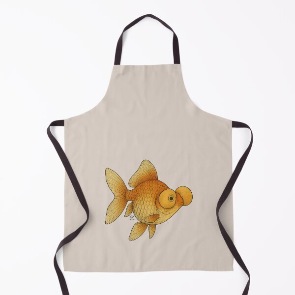 Item preview, Bubble Eye Goldfish - Japanese Goldfish - Vintage Japanese Style Kingyo designed and sold by Kabuji Store.