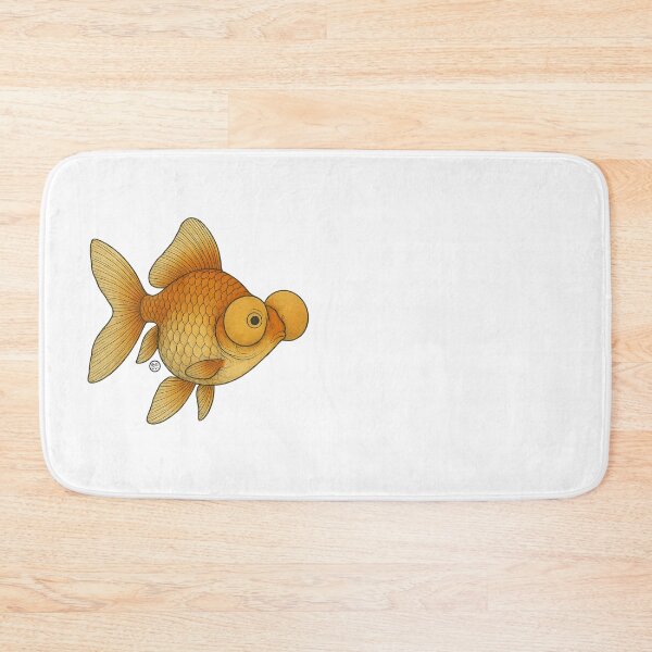 Item preview, Bubble Eye Goldfish - Japanese Goldfish - Vintage Japanese Style Kingyo designed and sold by Kabuji Store.