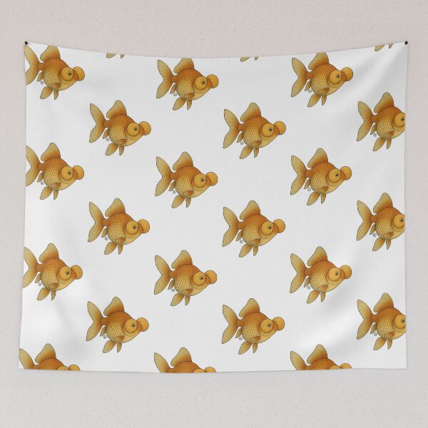 Item preview, Bubble Eye Goldfish - Japanese Goldfish - Vintage Japanese Style Kingyo designed and sold by Kabuji Store.