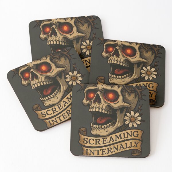 Item preview, Screaming Internally designed and sold by FunkedUpPrints.