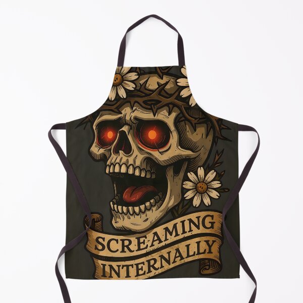 Item preview, Screaming Internally designed and sold by FunkedUpPrints.