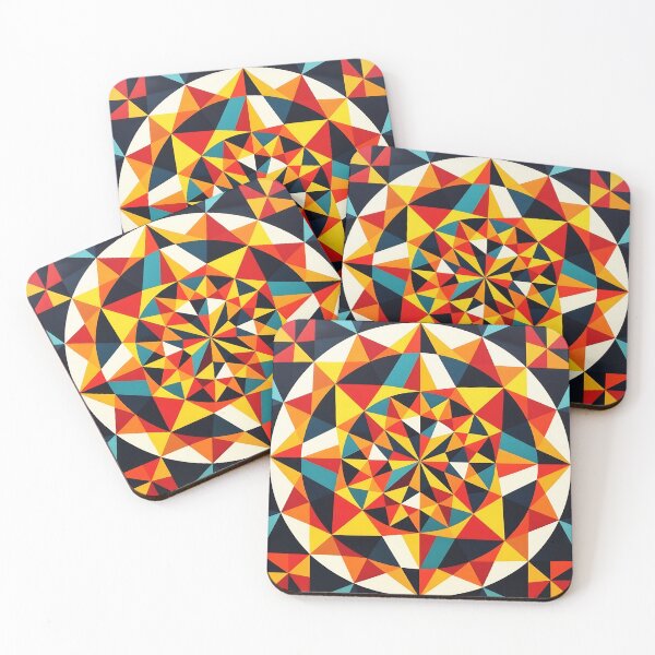 Item preview, pattern with circle and triangle designed and sold by Erlin Rudho.