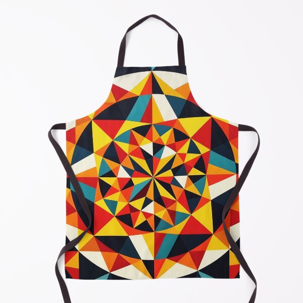 Item preview, pattern with circle and triangle designed and sold by Erlin Rudho.