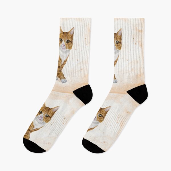 Item preview, cat watercolor designed and sold by DariaCeppelli.