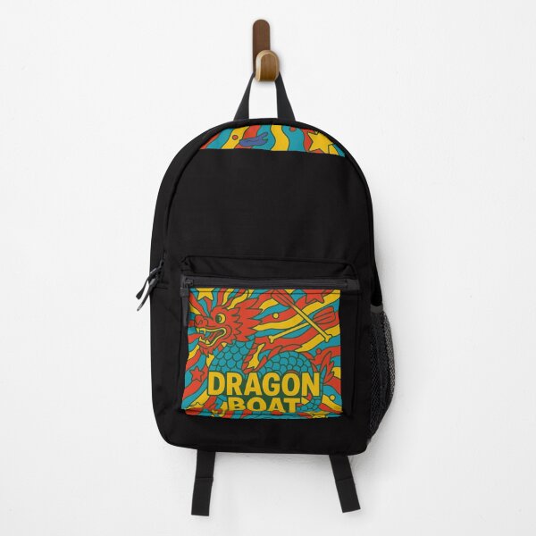 Item preview, Dragon Boat  -colourful psychedelic motif capturing movement and power designed and sold by Andykinoz.