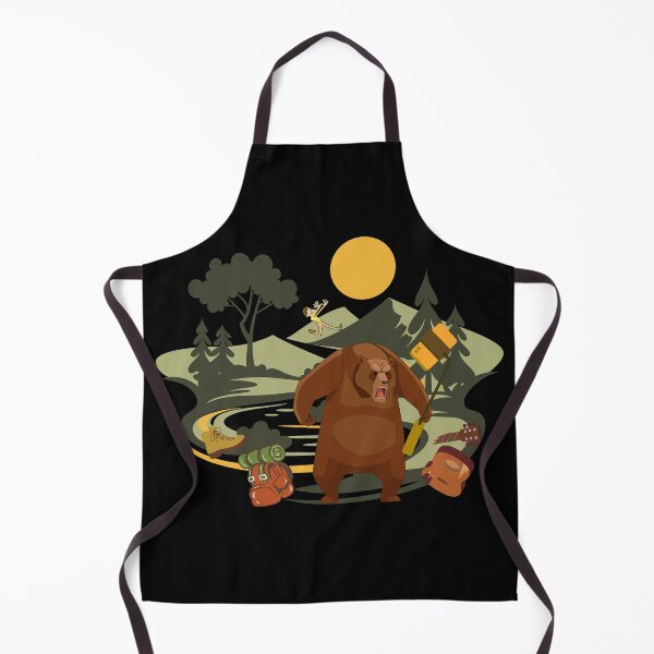 Item preview, Funny Bear Selfie – Humorous Bear Attack Joke Design designed and sold by JAGA-ALIME.