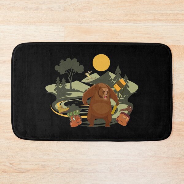 Item preview, Funny Bear Selfie – Humorous Bear Attack Joke Design designed and sold by JAGA-ALIME.