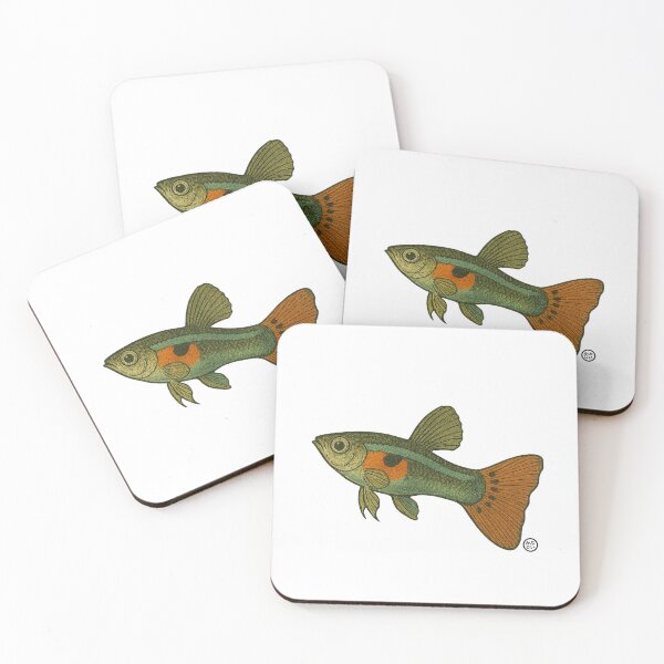 Item preview,  Guppy Endler Fish - Japanese Style designed and sold by Kabuji Store.