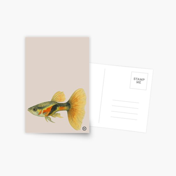 Item preview, Guppy Fish - Japanese Style designed and sold by Kabuji Store.