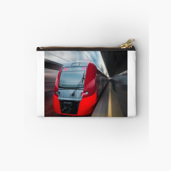 Item preview, Speed in Motion – Red Train Photography designed and sold by KarenVarr.