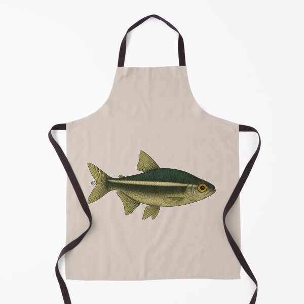 Item preview, Black Neon Tetra Fish Japanese Style - Amazon Fish - Cardinal Tetra designed and sold by Kabuji Store.