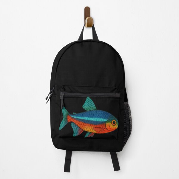 Item preview, Neon Tetra Fish Japanese Style - Amazon Fish - Cardinal Tetra designed and sold by Kabuji Store.