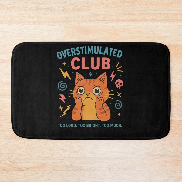 Item preview, Overstimulated Club – Zero Chill Since Birth designed and sold by TimeloopAU.