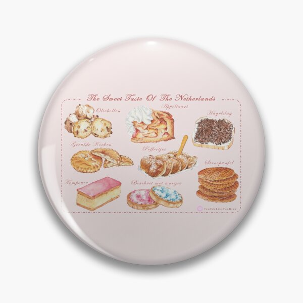 Item preview, The sweet taste of the Netherlands designed and sold by FeedMeLikeUDraw.