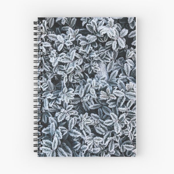 Item preview, Frosted Leaves Winter Nature Texture designed and sold by KarenVarr.