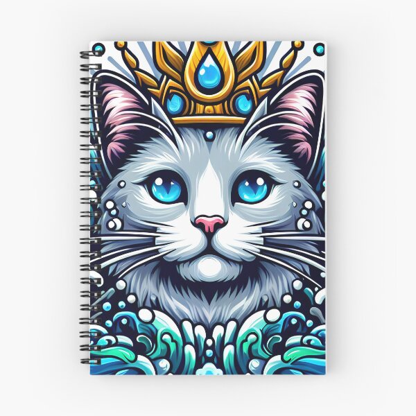 Item preview, Cabeza de gato en el océano designed and sold by Artillenium.