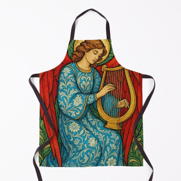 Item preview, Heavenly angel with harp designed and sold by Sigtrix.