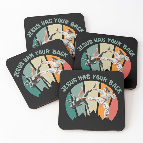Item preview, Jesus Has Your Back – Humorous Christian Faith Design designed and sold by JAGA-ALIME.