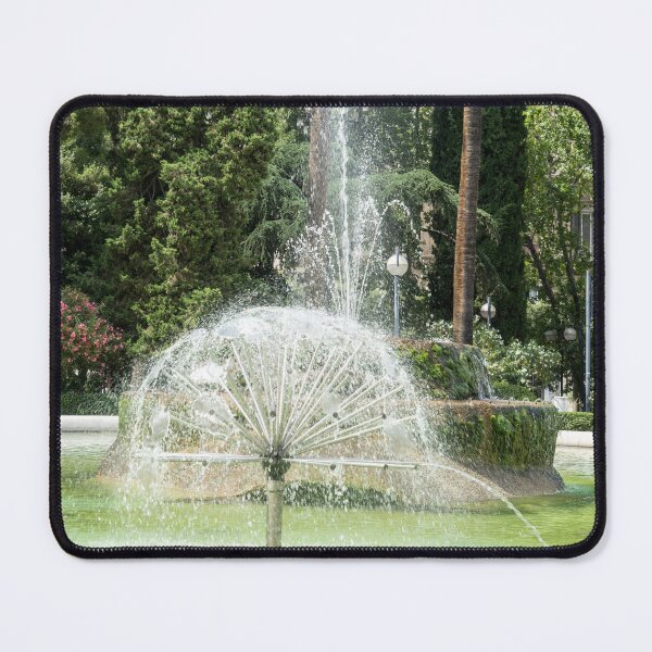 Item preview, Summer Fountain with Palm Trees designed and sold by Georgia Mizuleva.