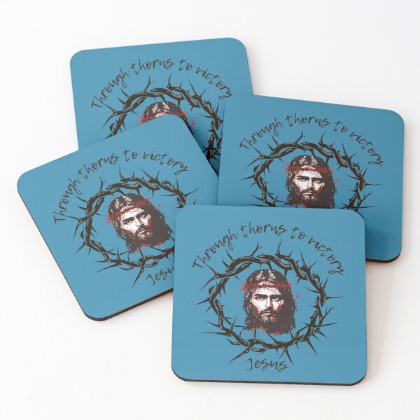 Item preview, Jesus Crown of Thorns – Christian Faith and Sacrifice Design designed and sold by JAGA-ALIME.