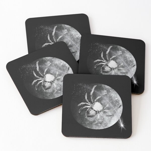 Item preview, Spider on the Moon – Surreal Cosmic Nature Design designed and sold by JAGA-ALIME.