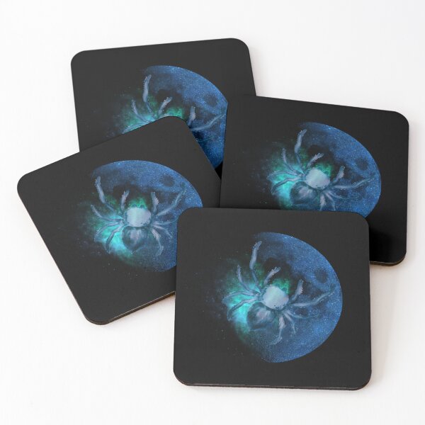 Item preview, Spider on the Moon – Surreal Cosmic Nature Design designed and sold by JAGA-ALIME.