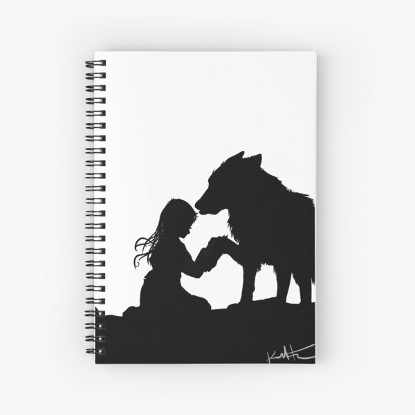 Item preview, The girl and the Wolf designed and sold by Kendall  Falk.
