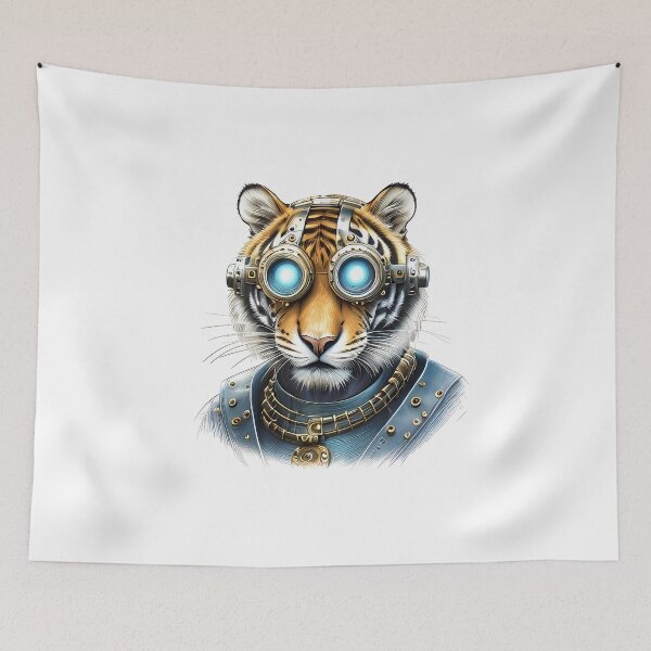 Item preview, Robot Tiger designed and sold by LEGACY-ART.
