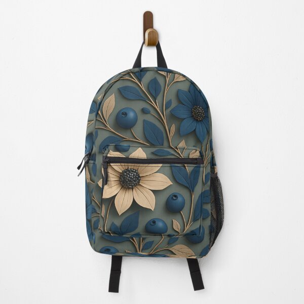 Item preview, Blueberry Bloom designed and sold by Kaleidoscope Print.
