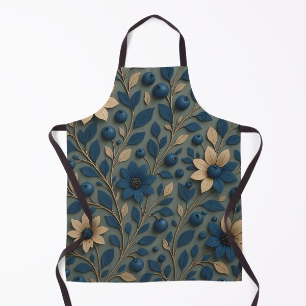 Item preview, Blueberry Bloom designed and sold by Kaleidoscope Print.