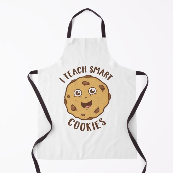 Item preview, I teach smart cookies – Funny and cute teacher pun design (on light colors) designed and sold by messy-nessie.