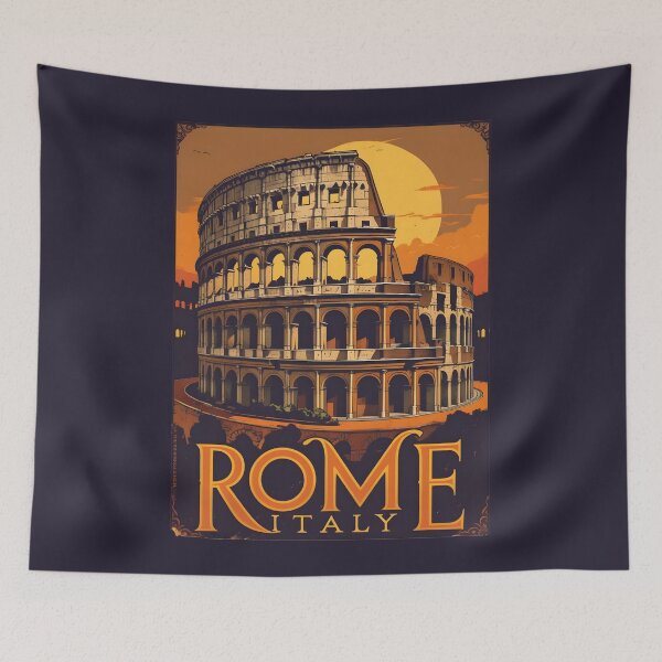 Item preview, A Vintage Illustration of Rome - Italy  designed and sold by GoodOldVintage.