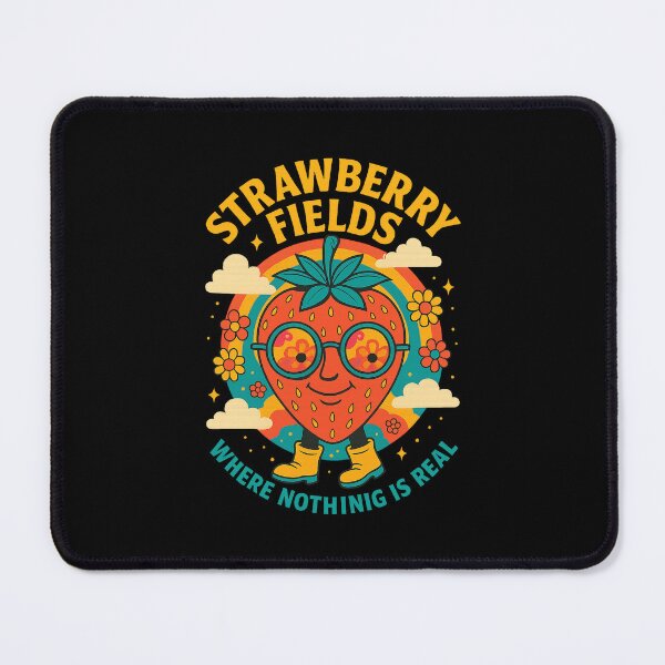 Item preview, Strawberry Fields Forever – Where Nothing Is Real designed and sold by TimeloopAU.