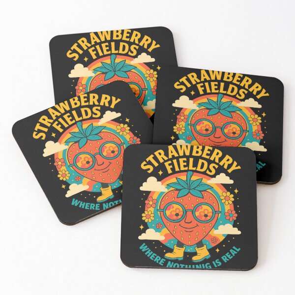 Item preview, Strawberry Fields Forever – Where Nothing Is Real designed and sold by TimeloopAU.