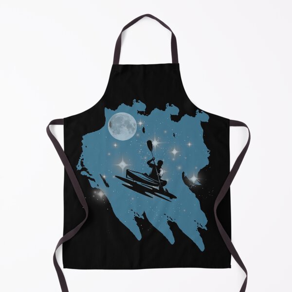 Item preview, Night Lake Adventure – Kayaking Under the Stars | Stargazing Outdoor Design designed and sold by JAGA-ALIME.