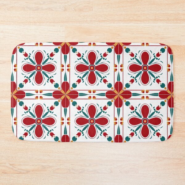 Item preview, SEAMLESS DESIGNS OF RED,  ORANGE,  GREEN & WHITE designed and sold by WendyMaree.