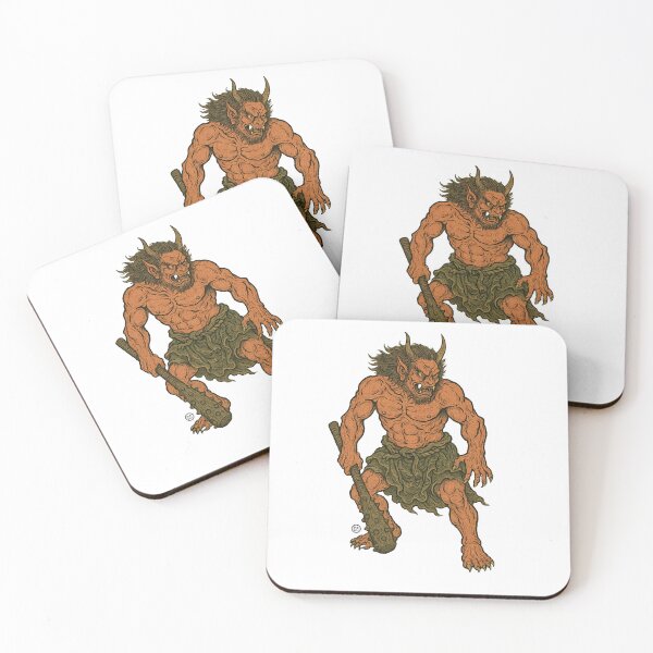 Item preview, Oni - No Fear Vintage Japanese Yokai Style designed and sold by Kabuji Store.