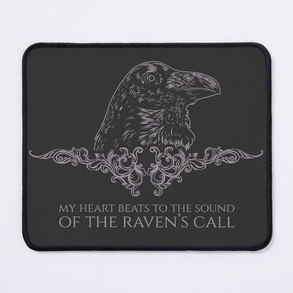 Item preview, My heart beats to the sound of the raven's call | Gothic Design designed and sold by MarieBlly.