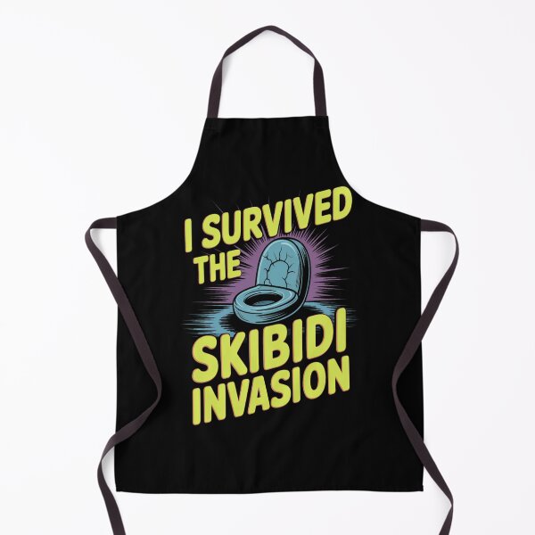 Item preview, I Survived The Skibidi Invasion Funny Tee designed and sold by stickercuffs.