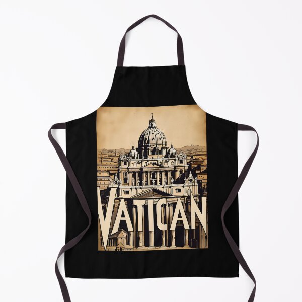 Item preview, A Vintage Illustration of the Vatican designed and sold by GoodOldVintage.