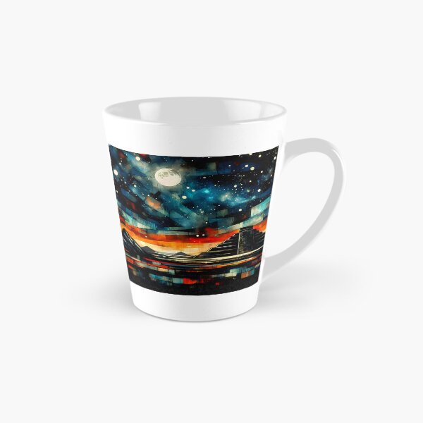 Item preview, Aztec Nights | Moonlit Teotihuacan Under a Starry Sky designed and sold by Stoneflower-Art.