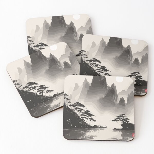 Item preview, Japanese Sumi-e Ink Art designed and sold by bapupa.