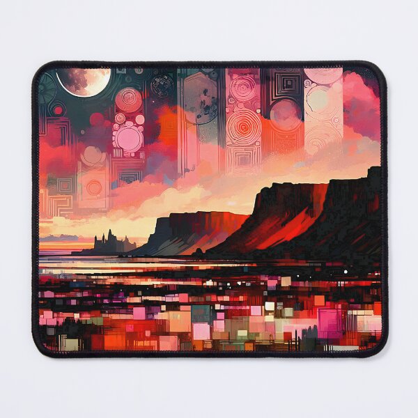 Item preview, The Sleeping Giant | Dreamscape of the Northern Coast designed and sold by Stoneflower-Art.